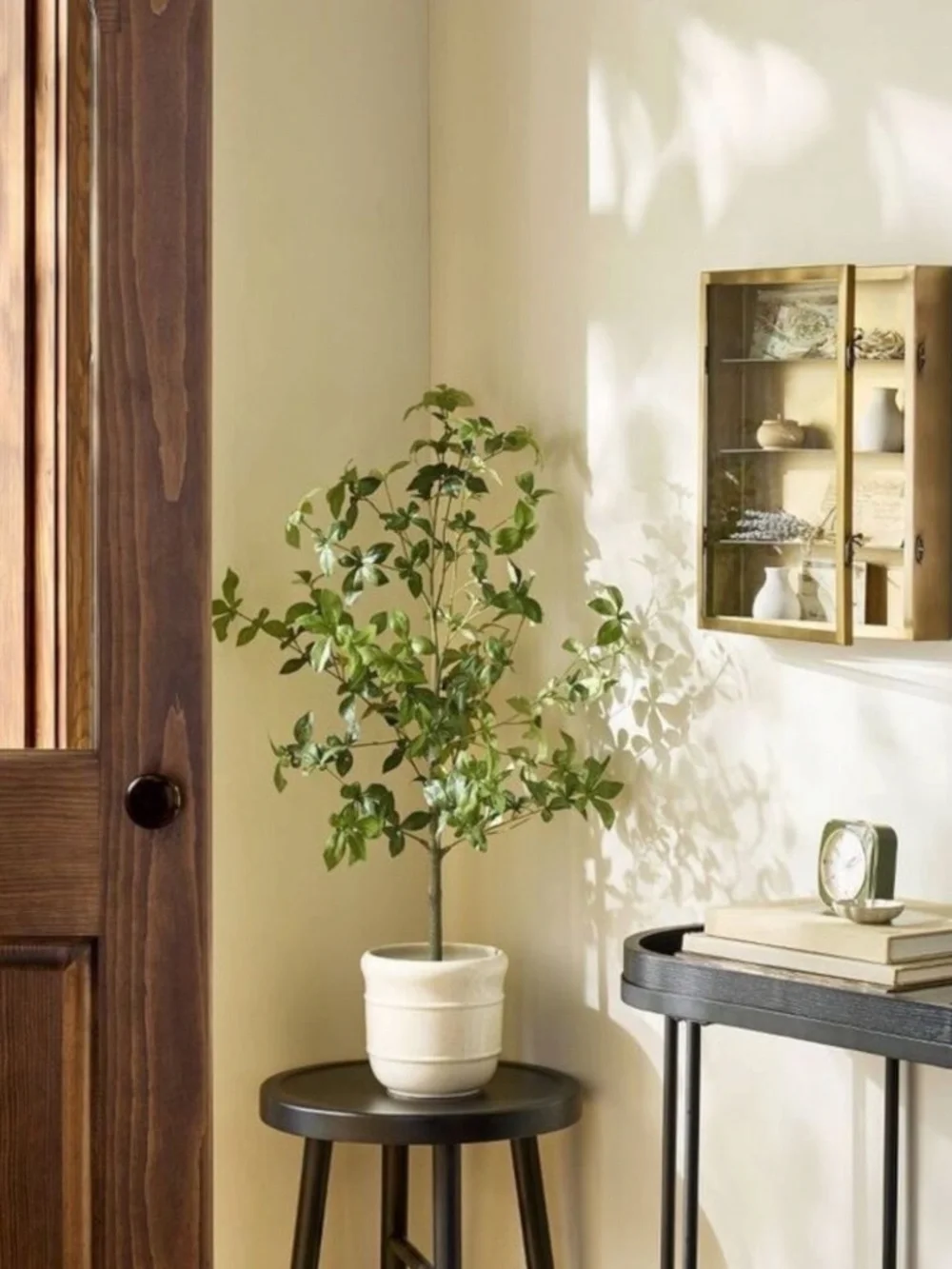 Hearth & Hand With Magnolia Faux Potted Gypsophila Leaf Tree 33
